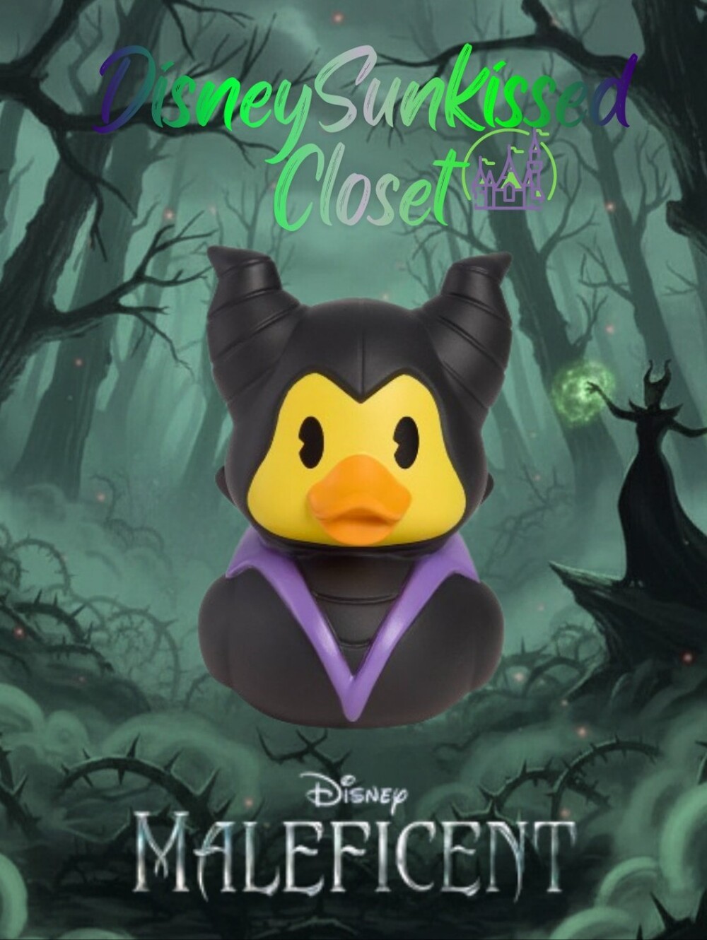Disney Sleeping Beauty Maleficent DuckaLooz Duck